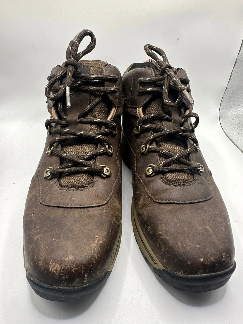 Timberland Brown Men's Lace-Up Leather Hiking Boots